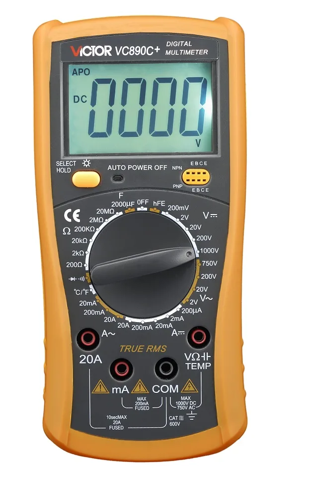 Victor VC890C digital multimeter image 2