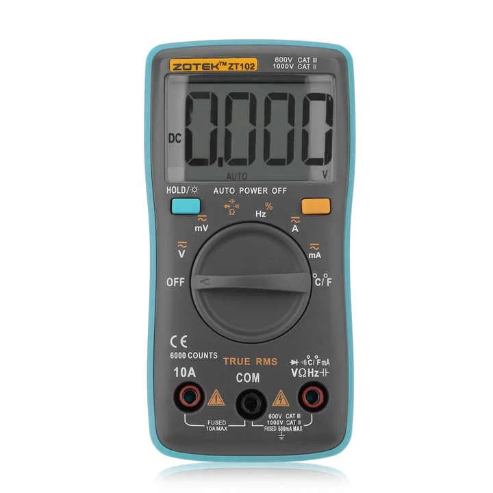Zotek ZT102 digital multimeter image 3